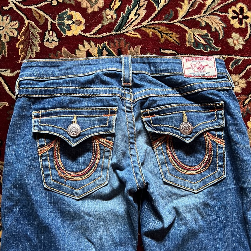 Low Rise, Flare Bottom Jeans - Picture 4 of 5